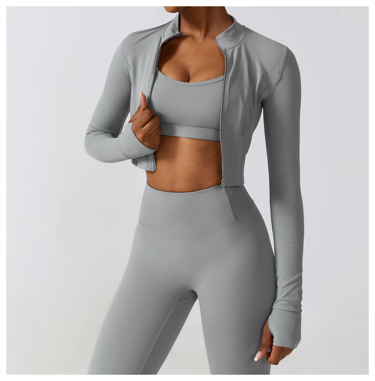 Warm workout jacket