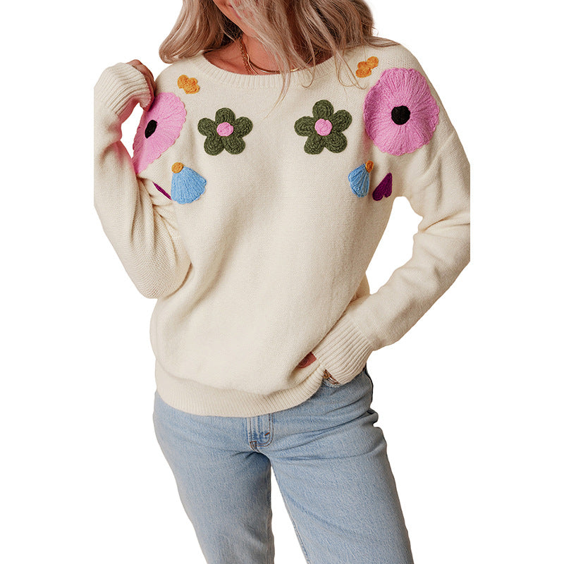 Embroidered Sweater