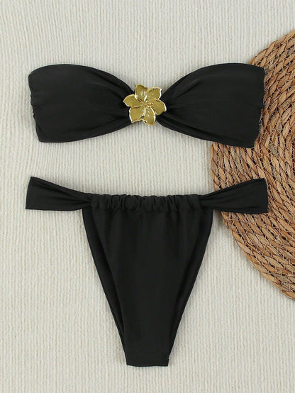 Bandeau Bikini set