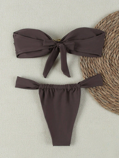 Bandeau Bikini set