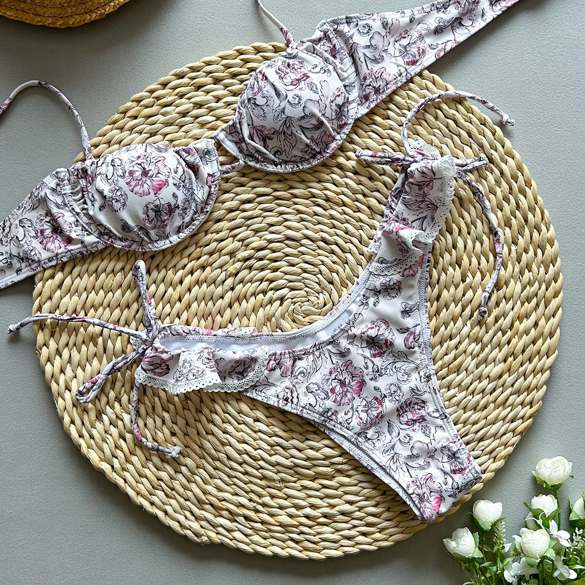 Printed Bikini set