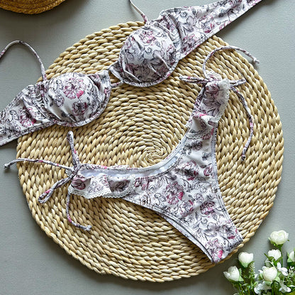 Printed Bikini set