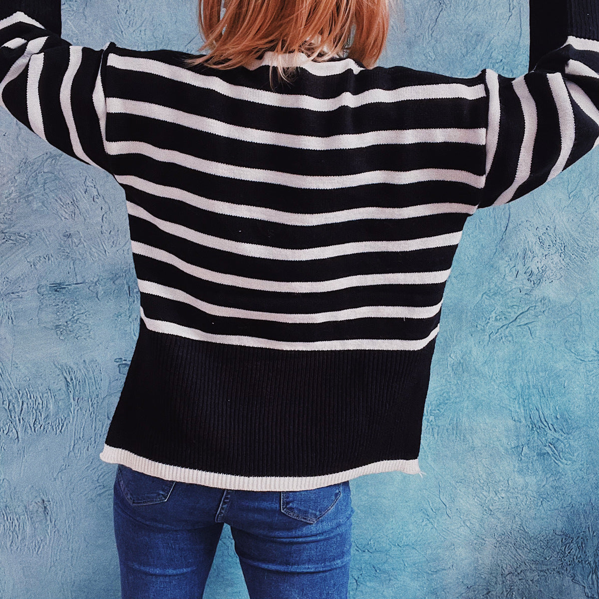 Stripe sweater