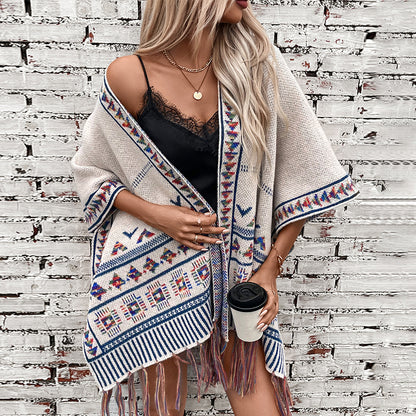 Knitted Cape