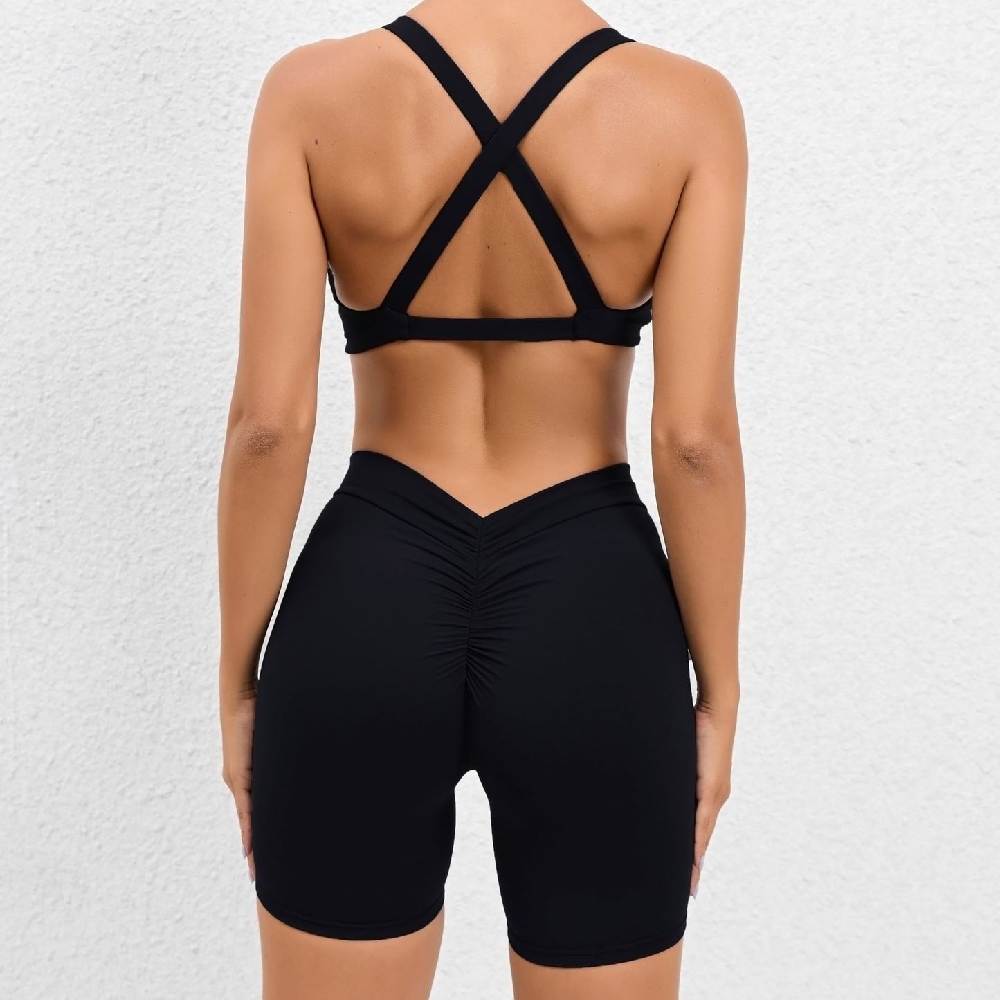 Sports set: 2 piece Sports bra and shorts