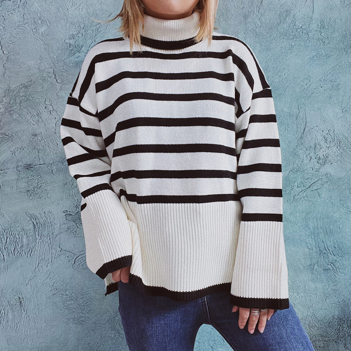 Stripe sweater