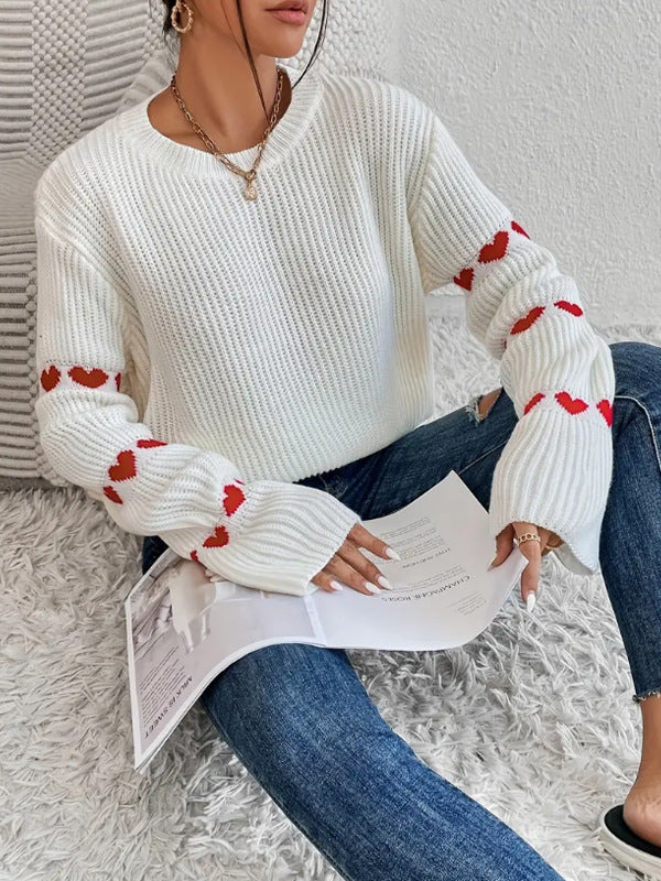 Embroidered sweater