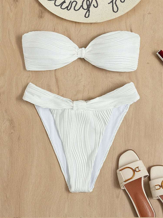 Bandeau bikini set