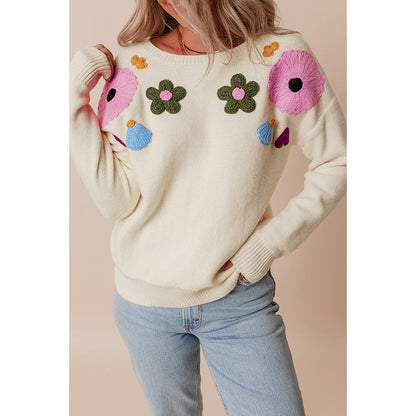 Embroidered Sweater