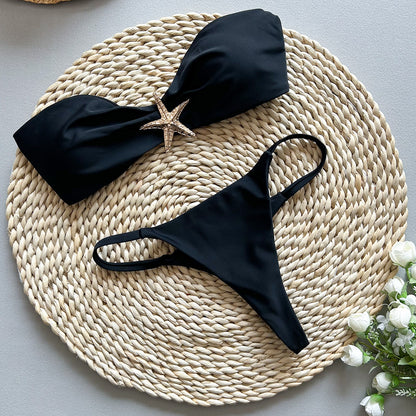 Bandeau Bikini set