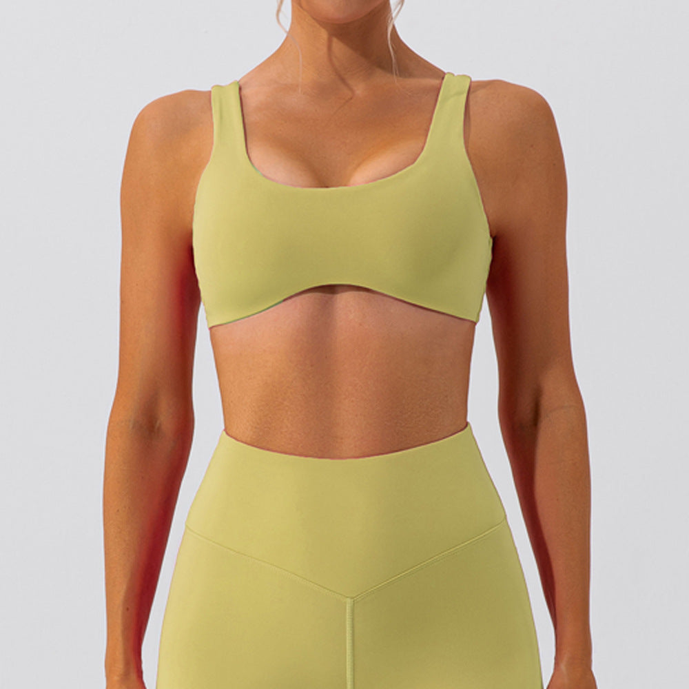 Quick dry yogawear sports bra