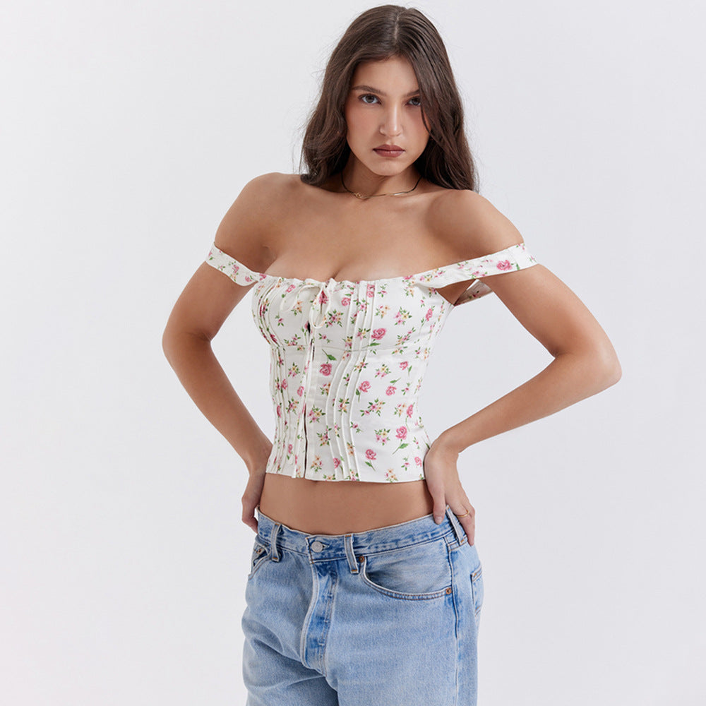 Printed camisole top