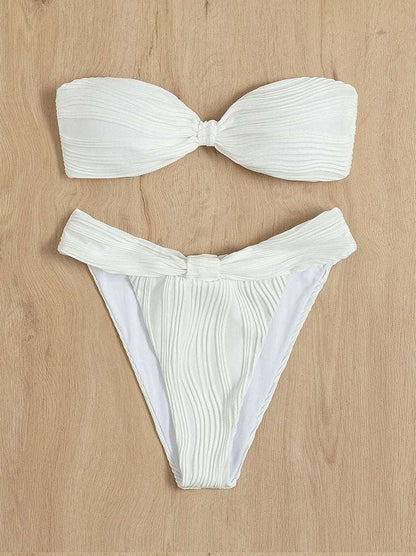 Bandeau bikini set