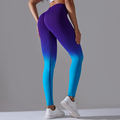 Ombre seamless leggings