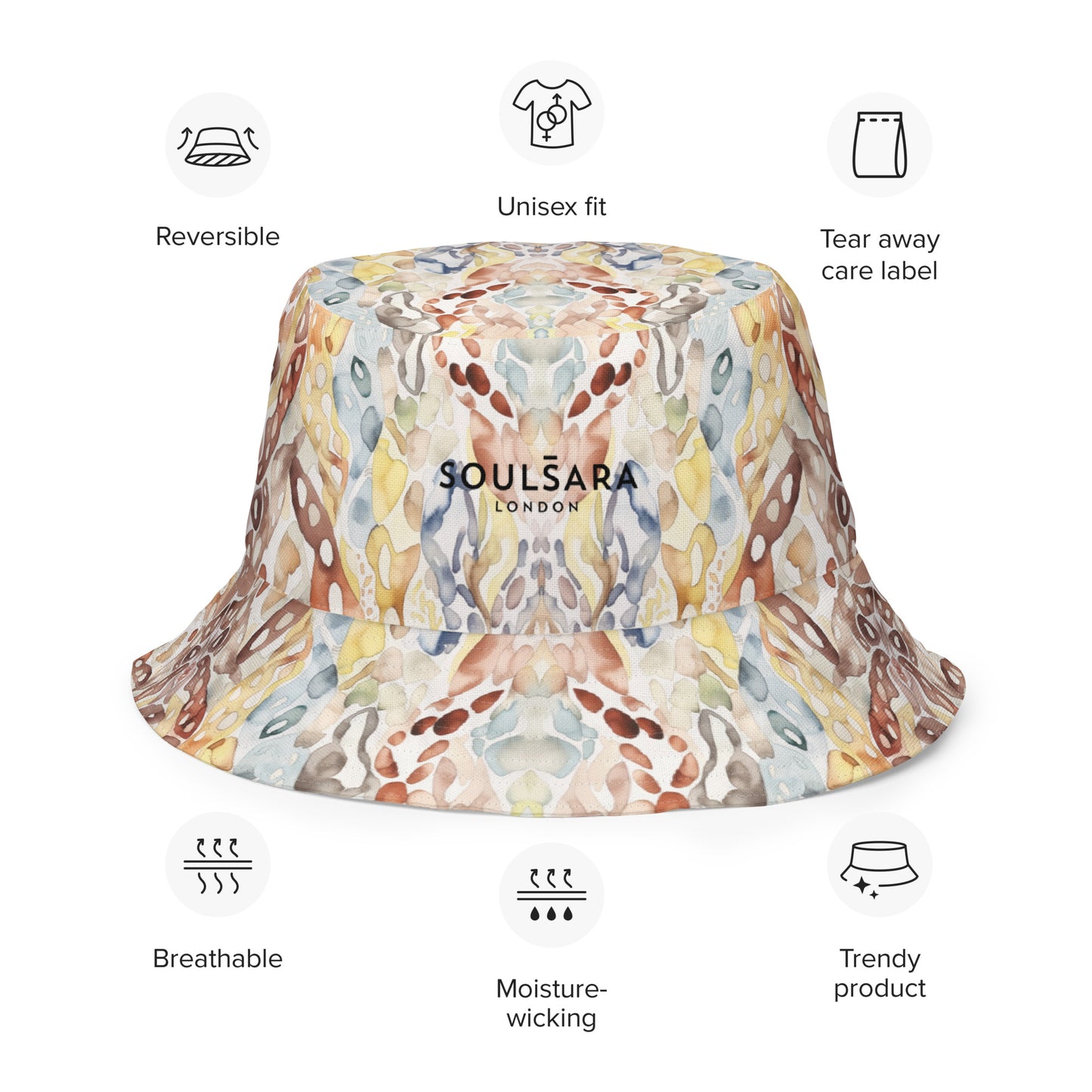 Reversible bucket hat