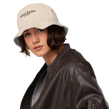 Embroidered bucket hat