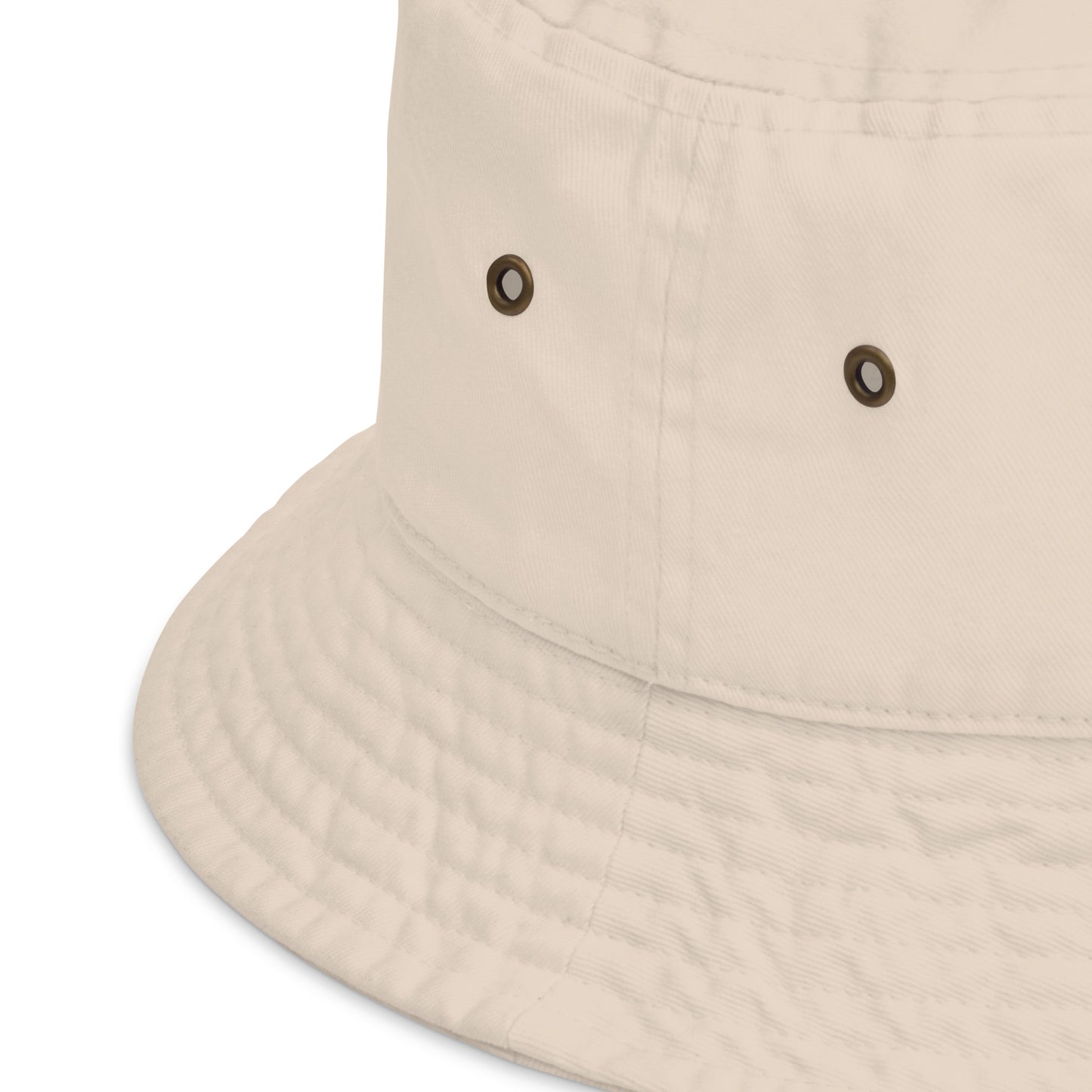 Embroidered bucket hat