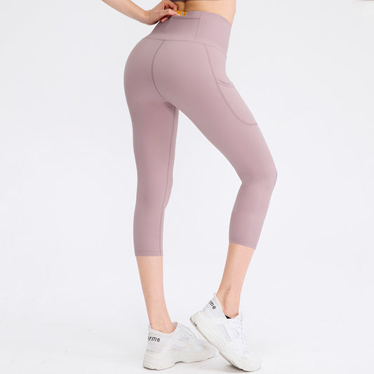 Capri leggings with pocket