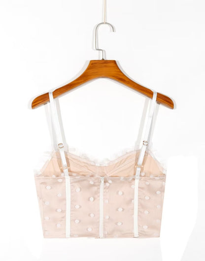 Lace corset top