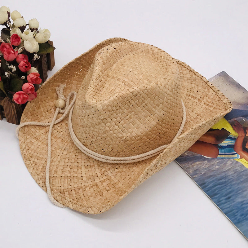 Frayed Hem  Straw Hat