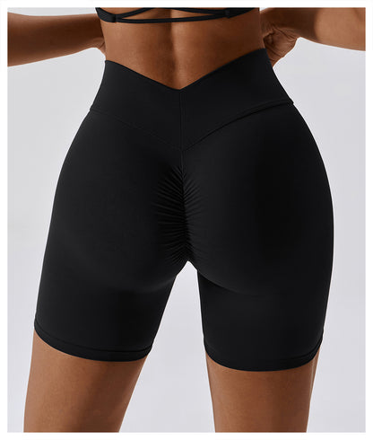 Contour back seamless shorts