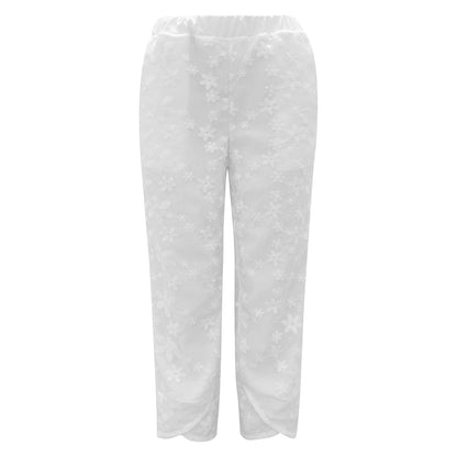 Embroidered trousers