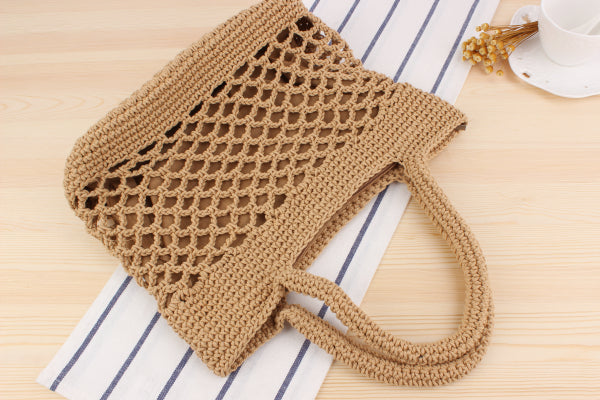 Crochet hand bag