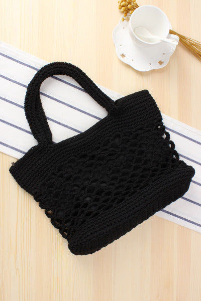 Crochet hand bag