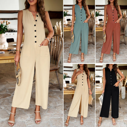 Linen jumpsuit