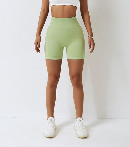 Seamless high waist shorts