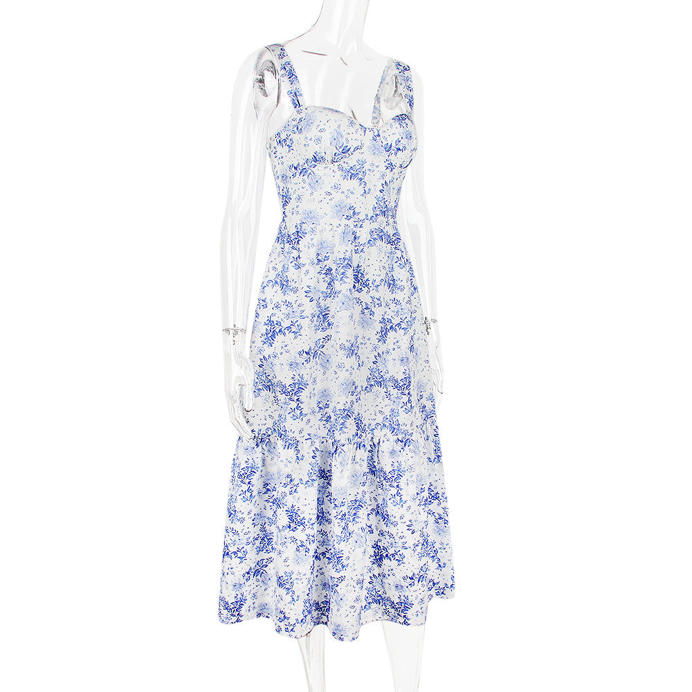 Floral Midi dress with pockets