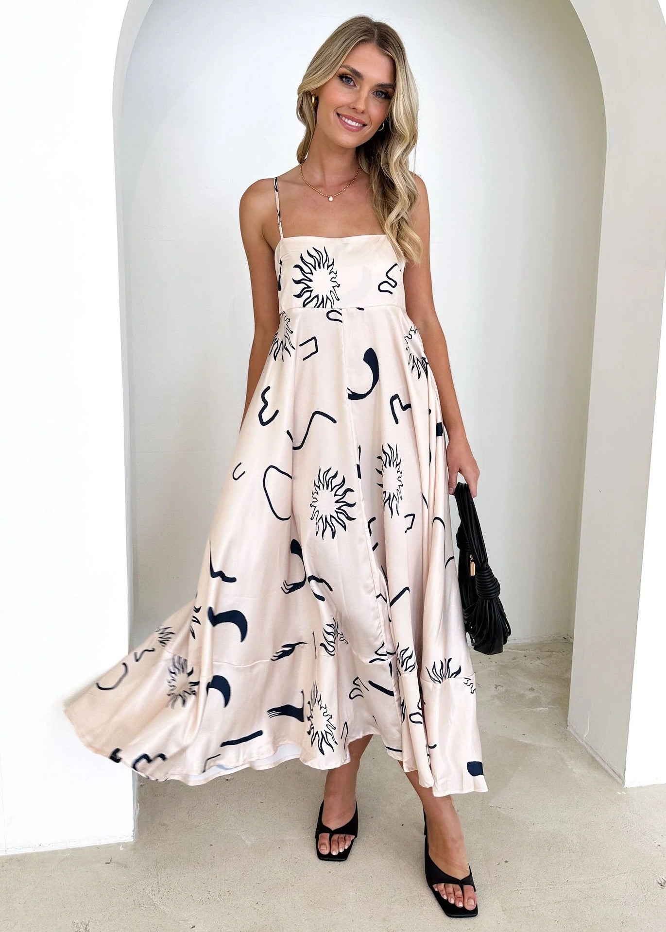 Printed Floral dress