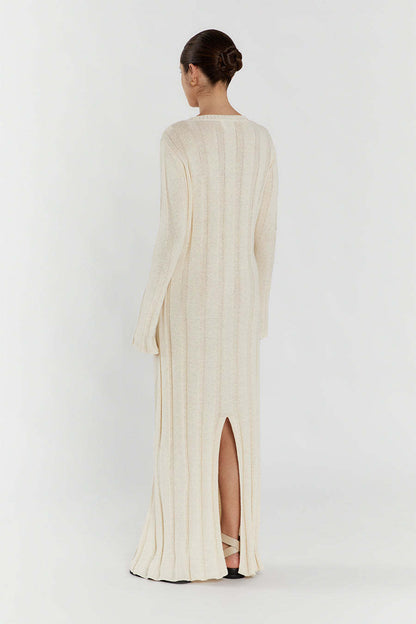 Knitted maxi dress