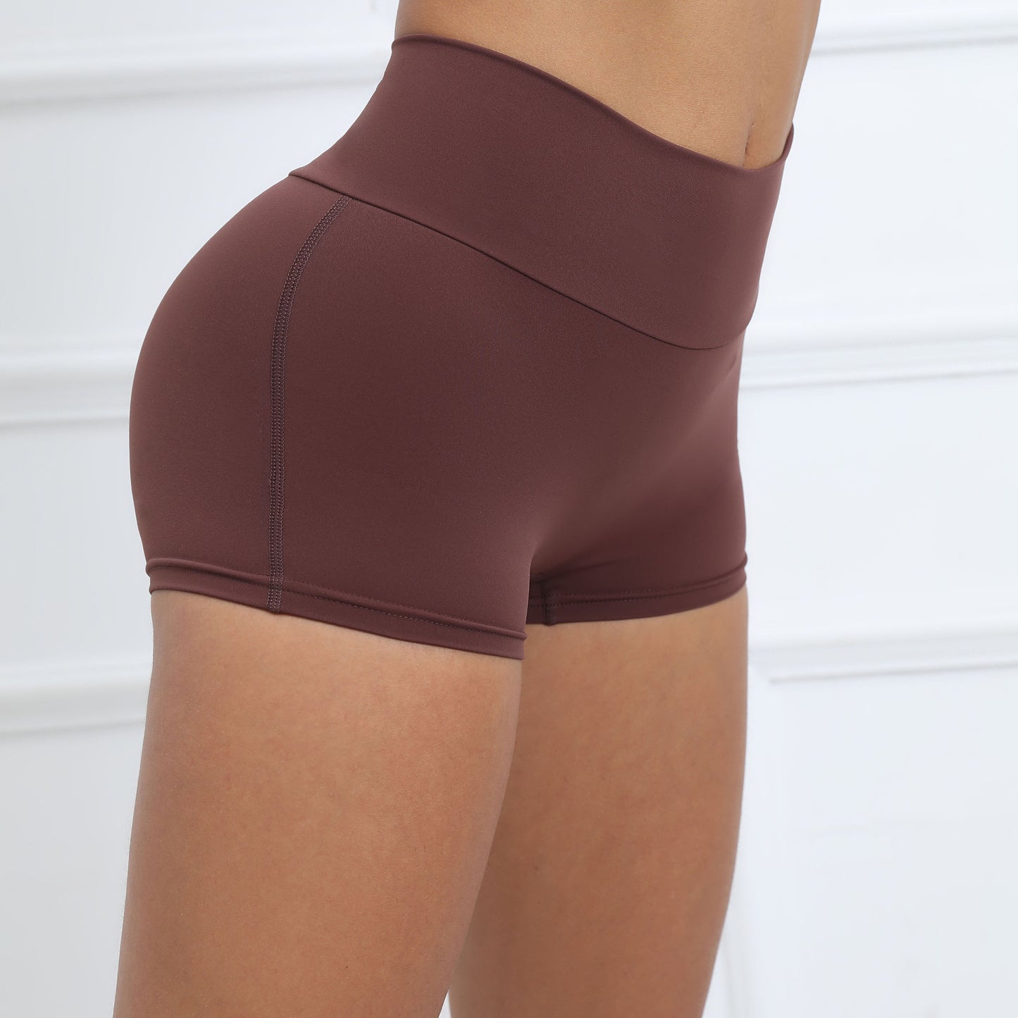 Ruched back shorts