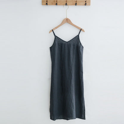 Pure Linen Slip Dress