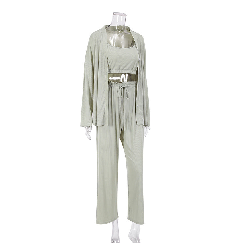 Soft three Piece loungewear set