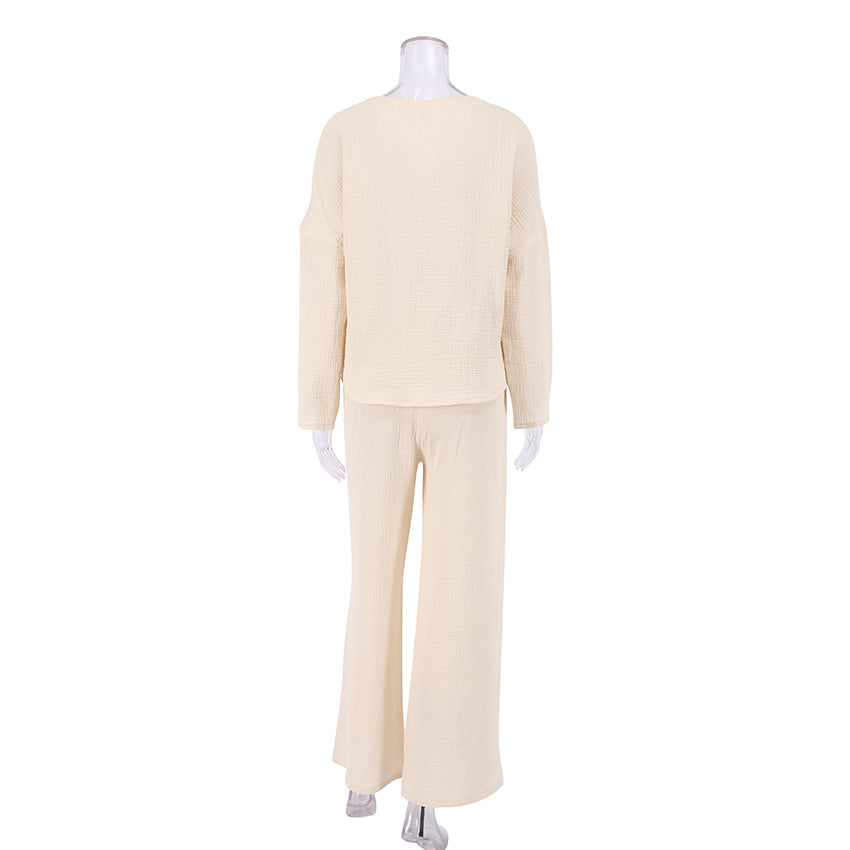 Comfy cotton loungewear set