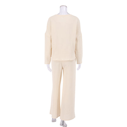 Comfy cotton loungewear set