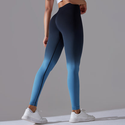 Ombre seamless leggings