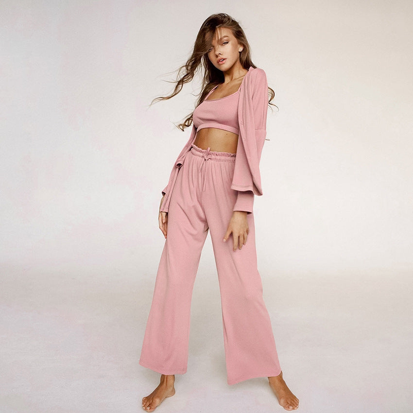 Soft three Piece loungewear set