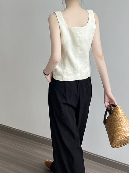 Linen Vest