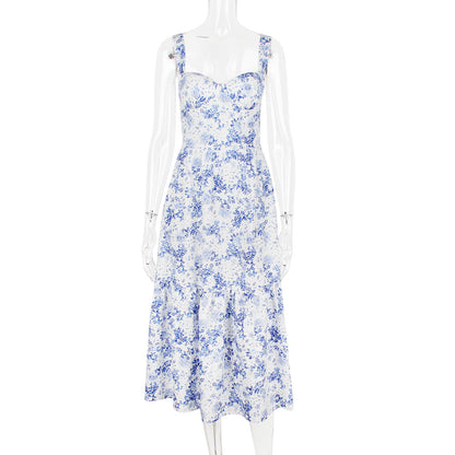 Floral Midi dress with pockets