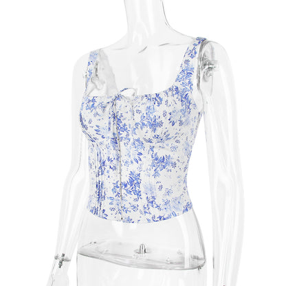 Printed camisole top