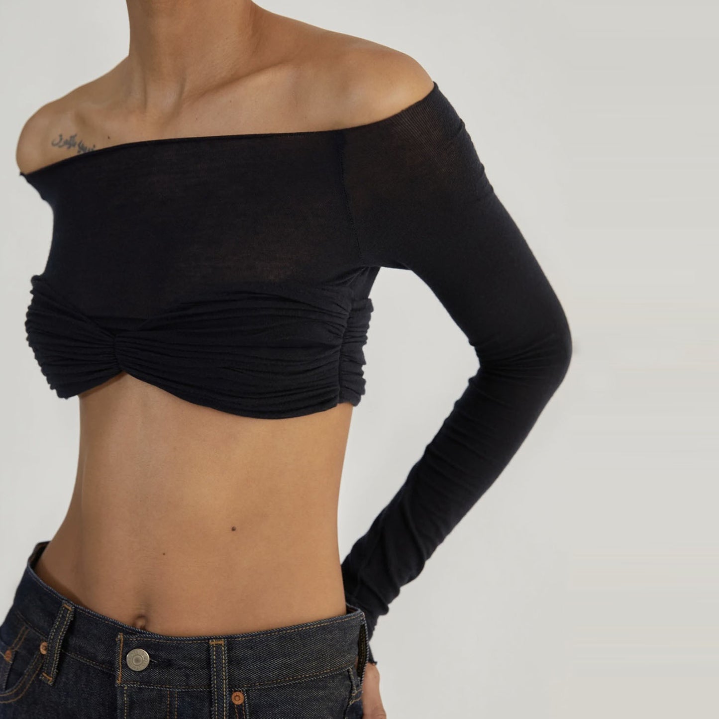 Off Shoulder crop top