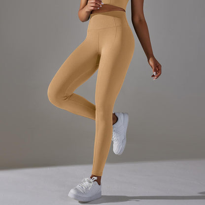 Textured high waist shaping leggings