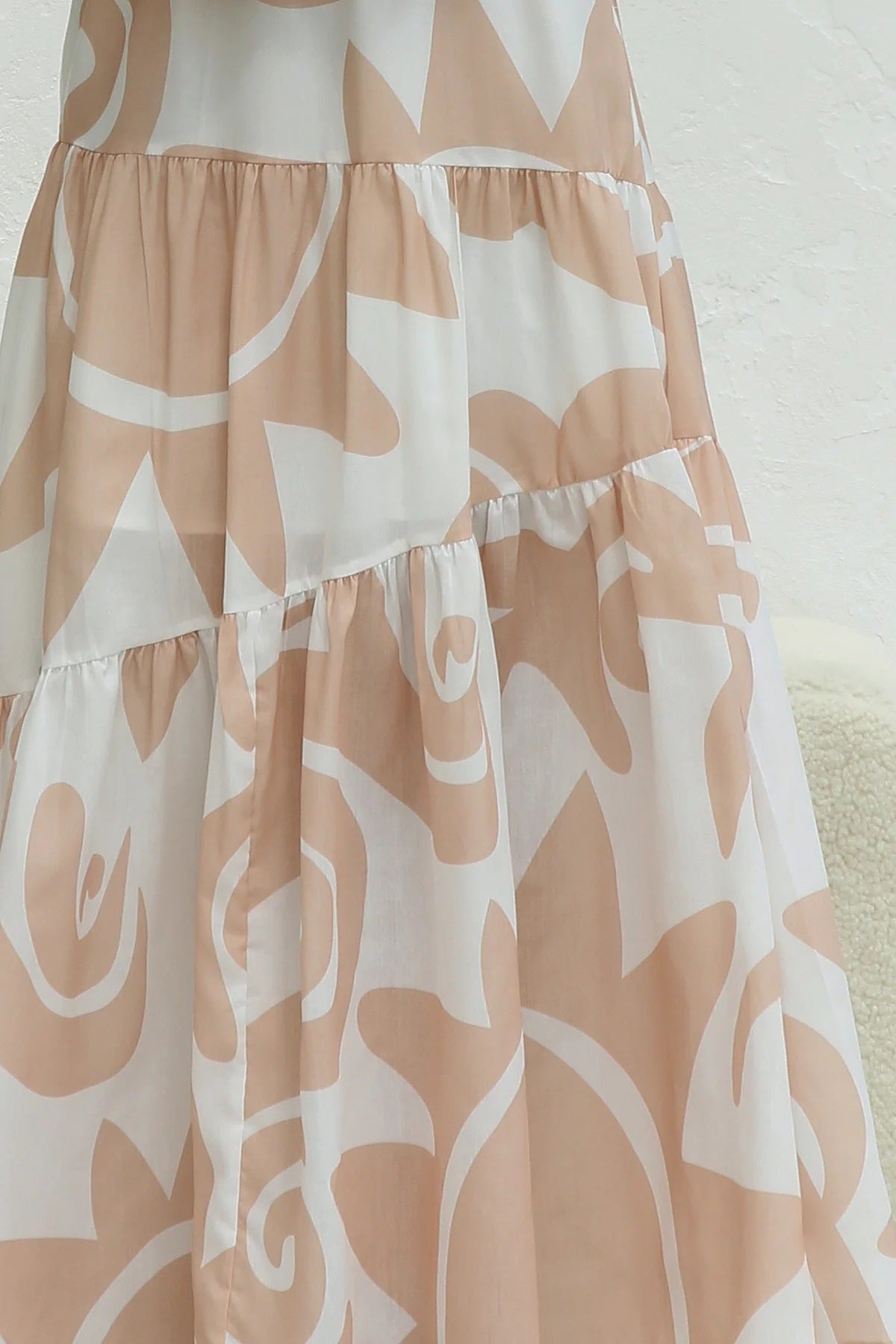 Printed maxi dress