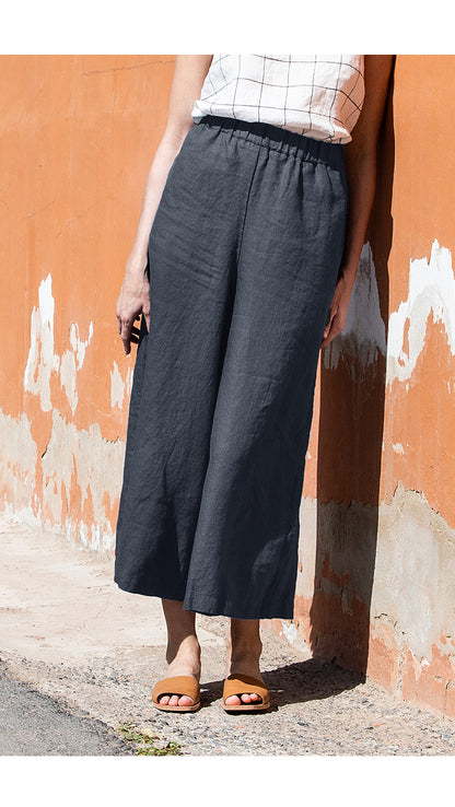 Linen Ankle Length trousers