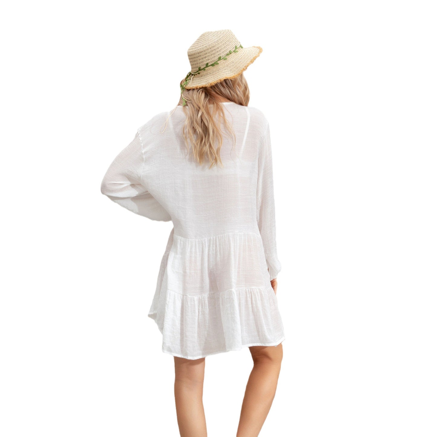 Cotton beach dress