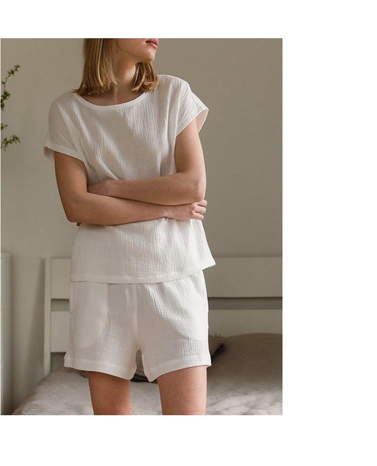 Cotton two piece loungewear set