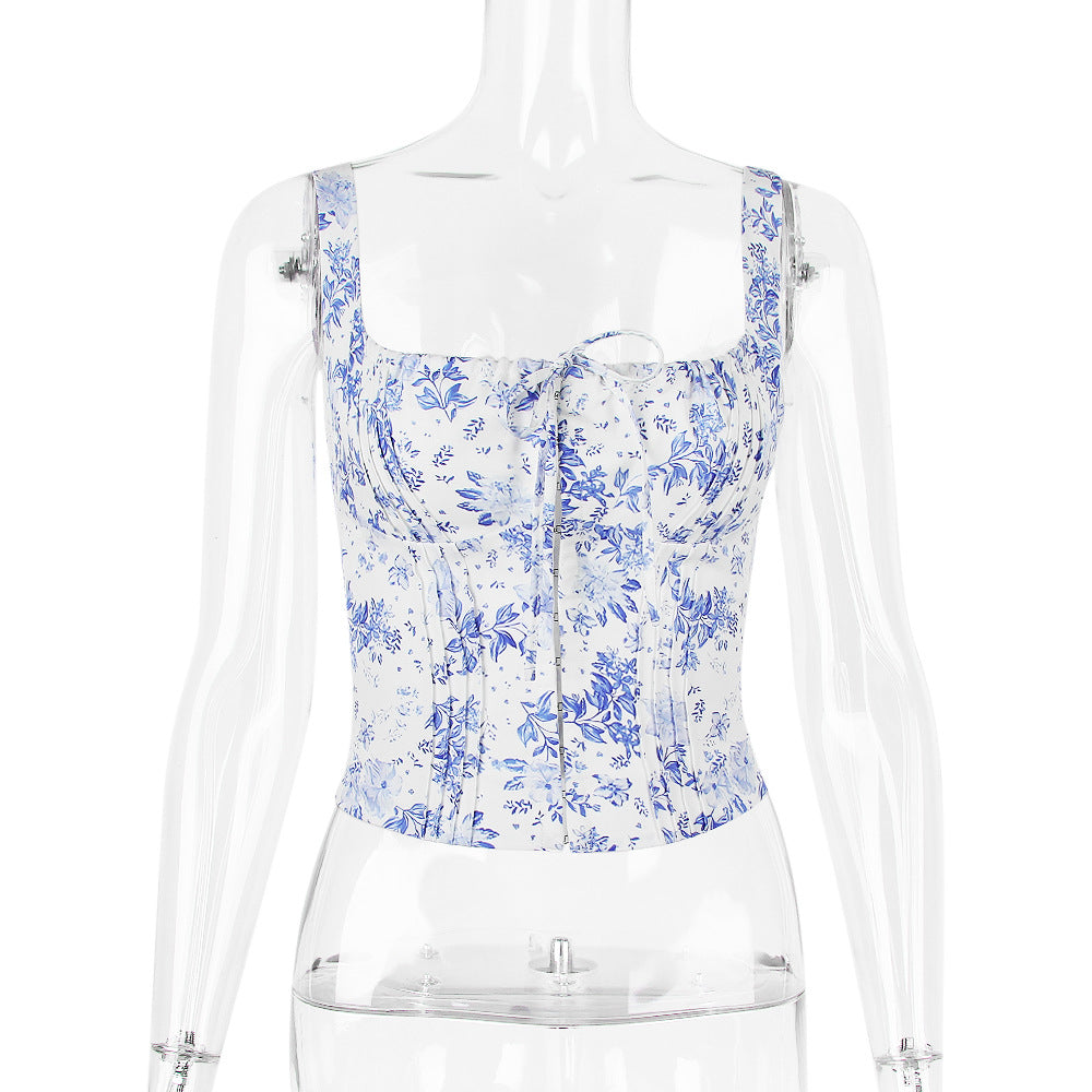 Printed camisole top